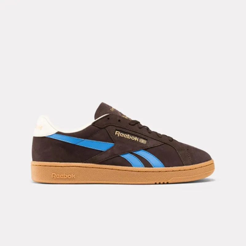 Reebok Footwear Men Club C Grounds UK Shoes DARKMATTER/KINETICBLUE/VINTAGE sold by Reebok