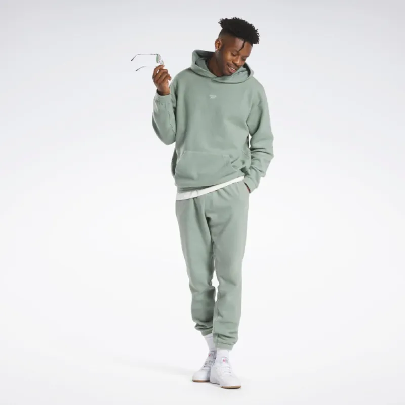 Reebok Apparel Men Classics Wardrobe Essentials Hoodie HARGRN sold by Reebok