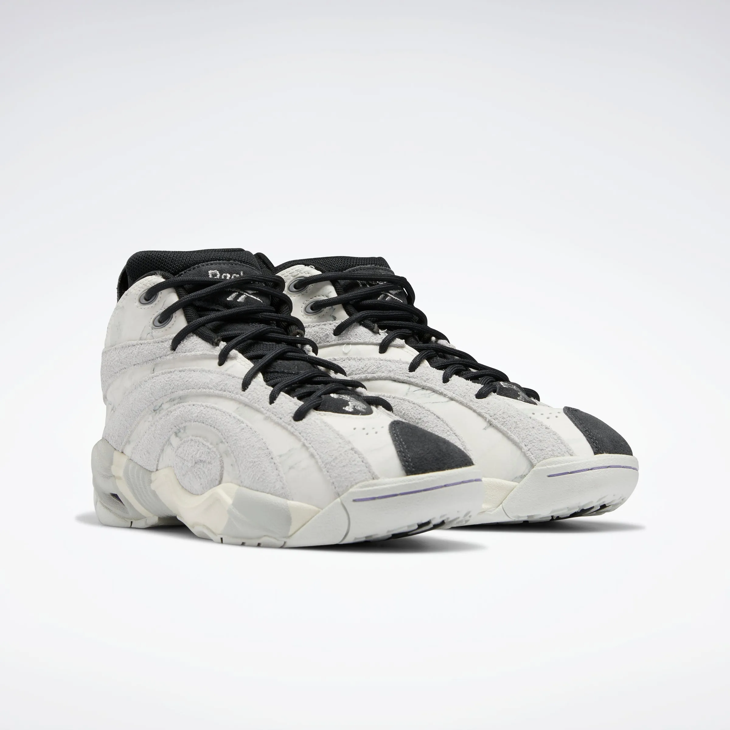 Reebok Footwear Men Shaqnosis Shoes Chalk/Nghblk/Pugry2 sold by Reebok product image thumbnail 3