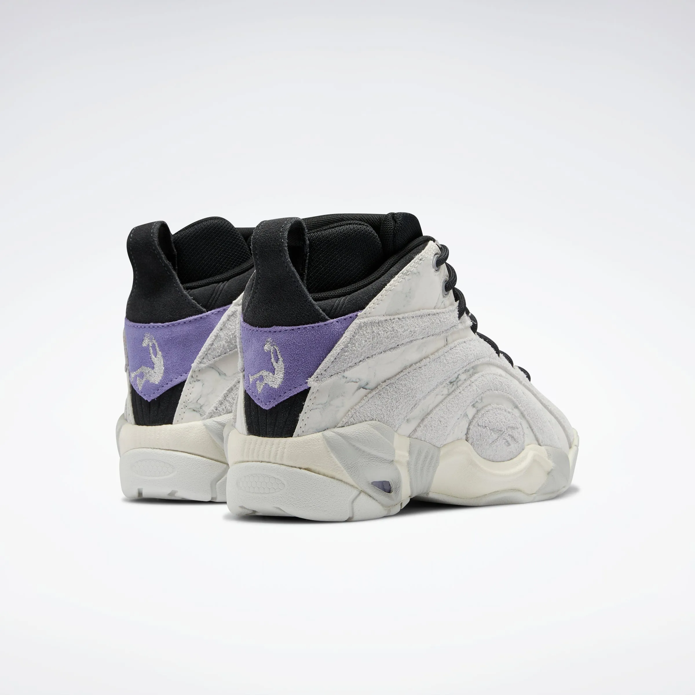 Reebok Footwear Men Shaqnosis Shoes Chalk/Nghblk/Pugry2 sold by Reebok product image thumbnail 4