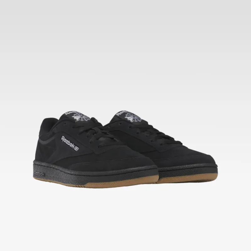 Reebok Footwear Men Club C 85 Shoes CBLACK/FTWWHT/RBKLE3 sold by Reebok