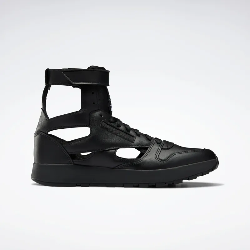 Reebok Footwear Men Maison Margiela Classic Leather Tabi High Shoes Black/White/Black sold by Reebok