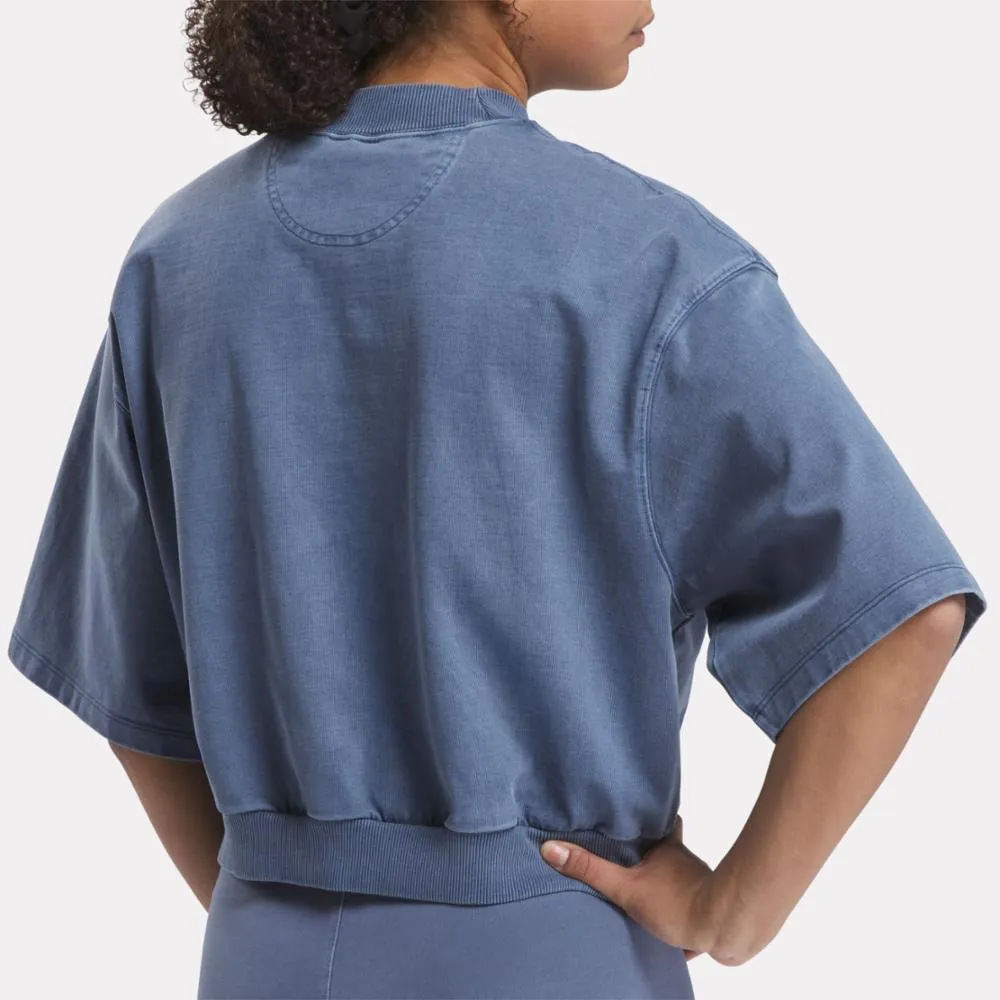 Reebok Apparel Women Reebok x ANINE BING T-Shirt BATIK BLUE sold by Reebok product image thumbnail 5