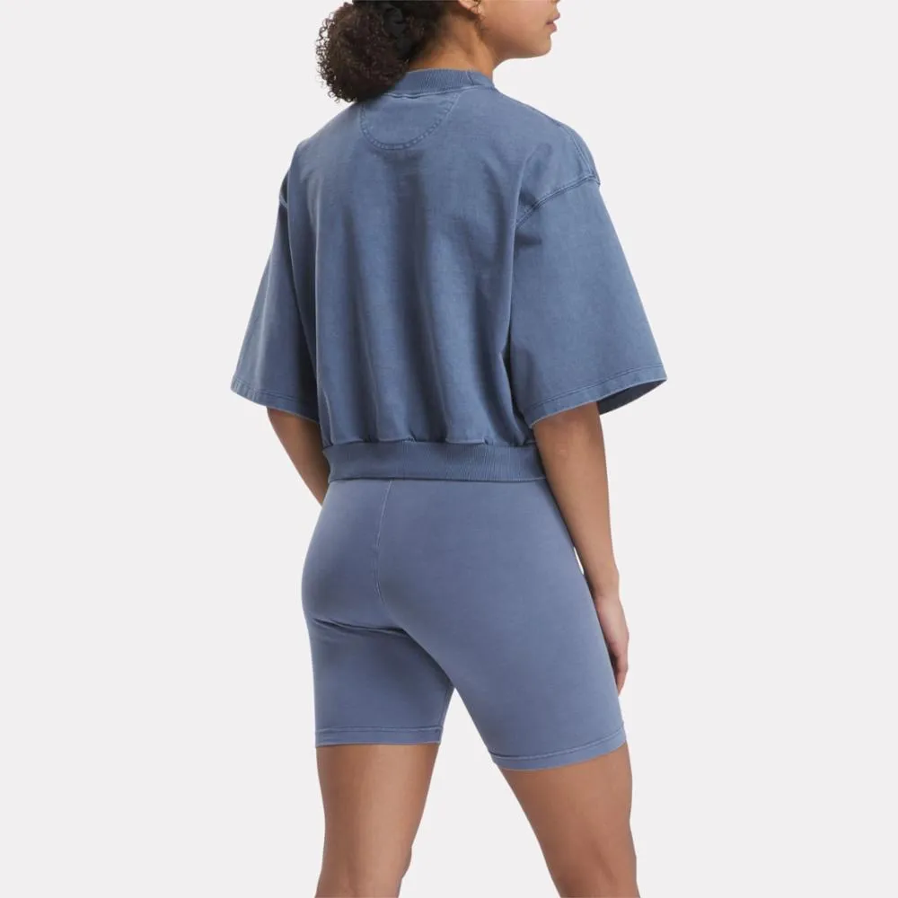 Reebok Apparel Women Reebok x ANINE BING T-Shirt BATIK BLUE sold by Reebok product image thumbnail 3