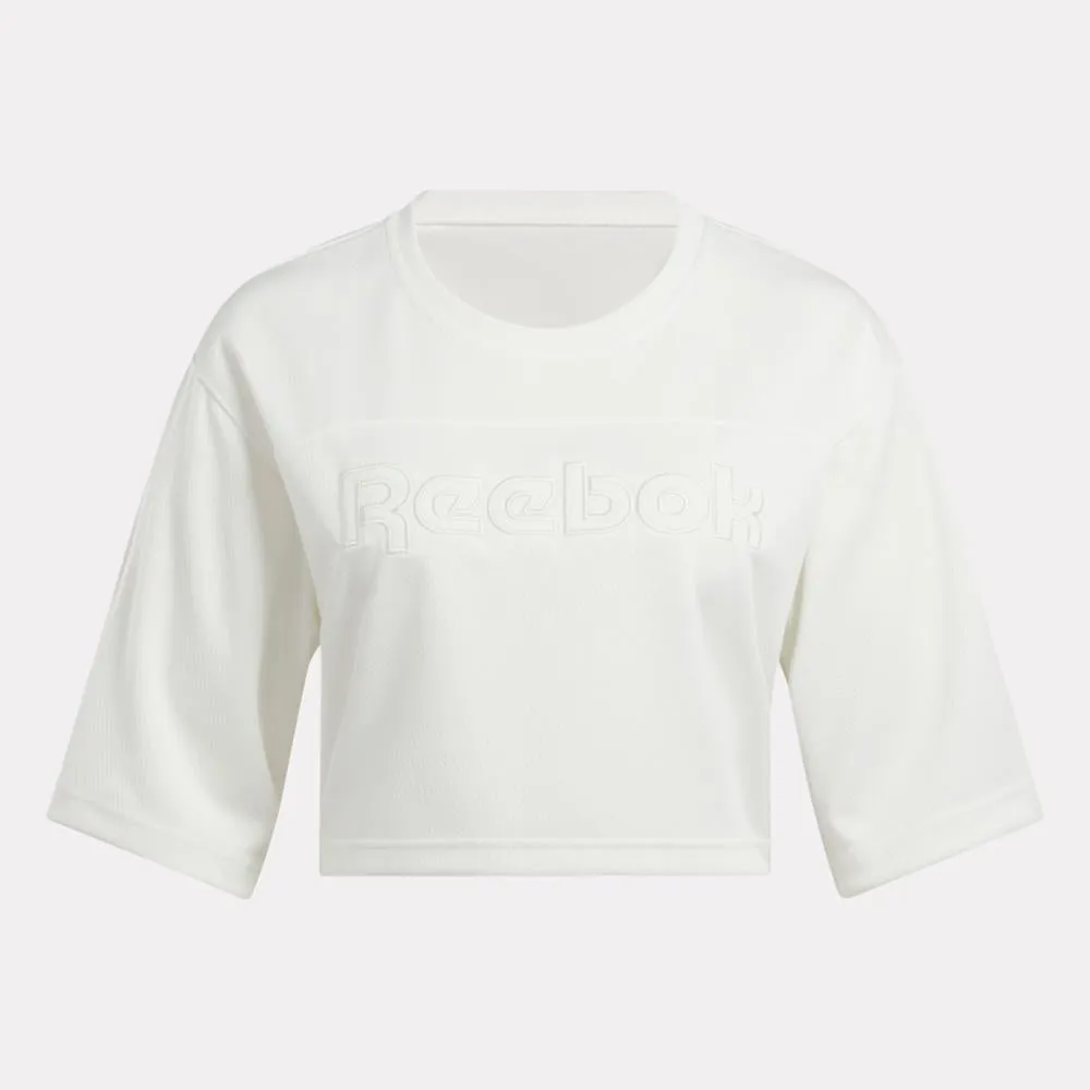 Reebok Apparel Women Team Top CHALK sold by Reebok product image thumbnail 4