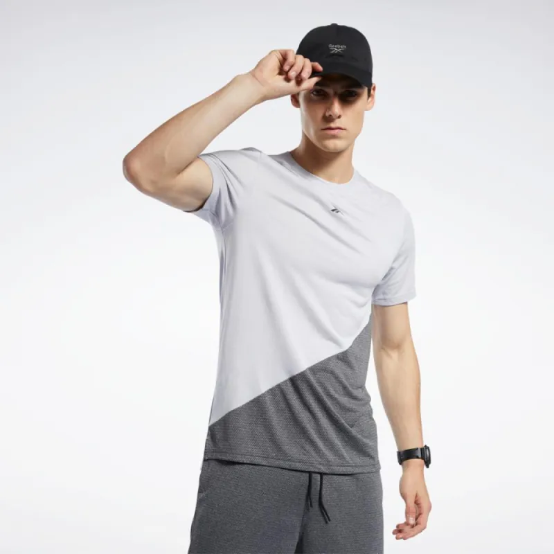 Reebok Apparel Men Workout Ready Melange T-Shirt STEGRY sold by Reebok
