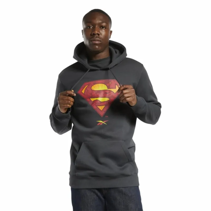 Reebok Apparel Men DC X REEBOK SUPERMAN™ HOODIE PURGRY sold by Reebok