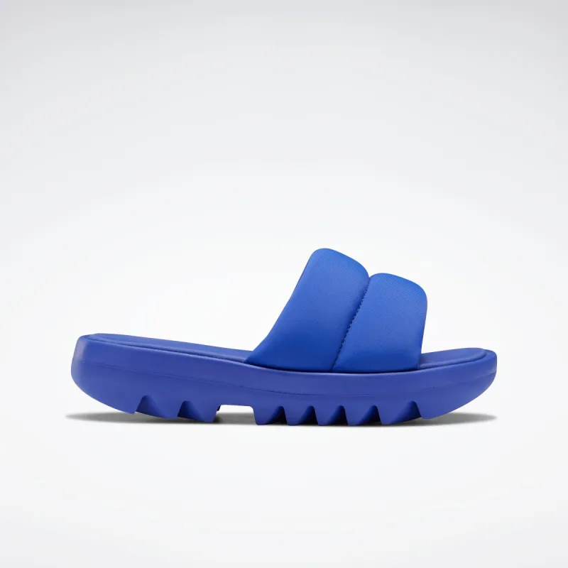 Reebok Footwear Women Cardi B Slides Ultpur/Ultpur/Ultpur made by Reebok
