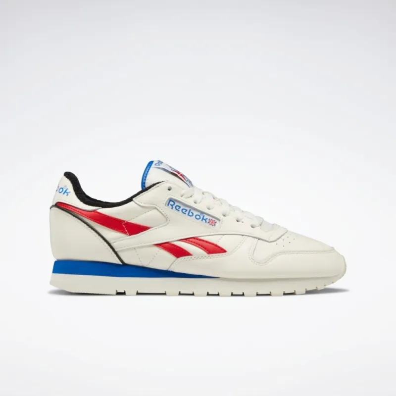 Reebok Footwear Men CLASSIC LEATHER 1983 VINTAGE CLASSIC WHT/CORE BLK/VECTOR BL sold by Reebok