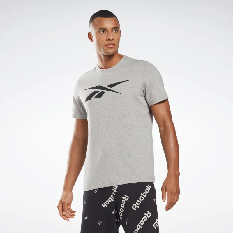 Reebok Apparel Men Reebok Graphic Series Vector T-Shirt Mgreyh sold by Reebok