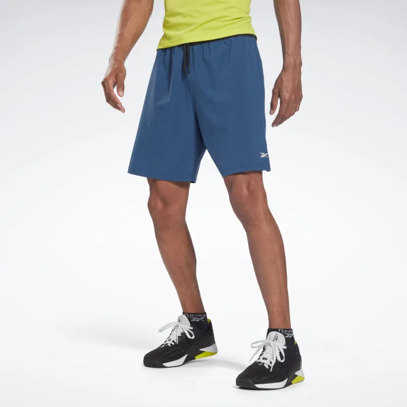 Reebok Apparel Men United By Fitness Speed+ Shorts Batblu sold by Reebok
