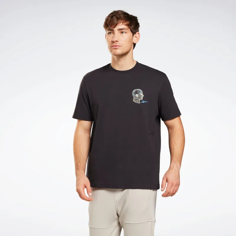 Reebok Apparel Men Graphic Series T-Shirt Black sold by Reebok