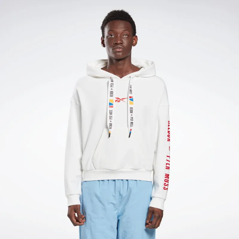 Reebok Apparel Men Reebok By Pyer Moss Hoodie White made by Reebok