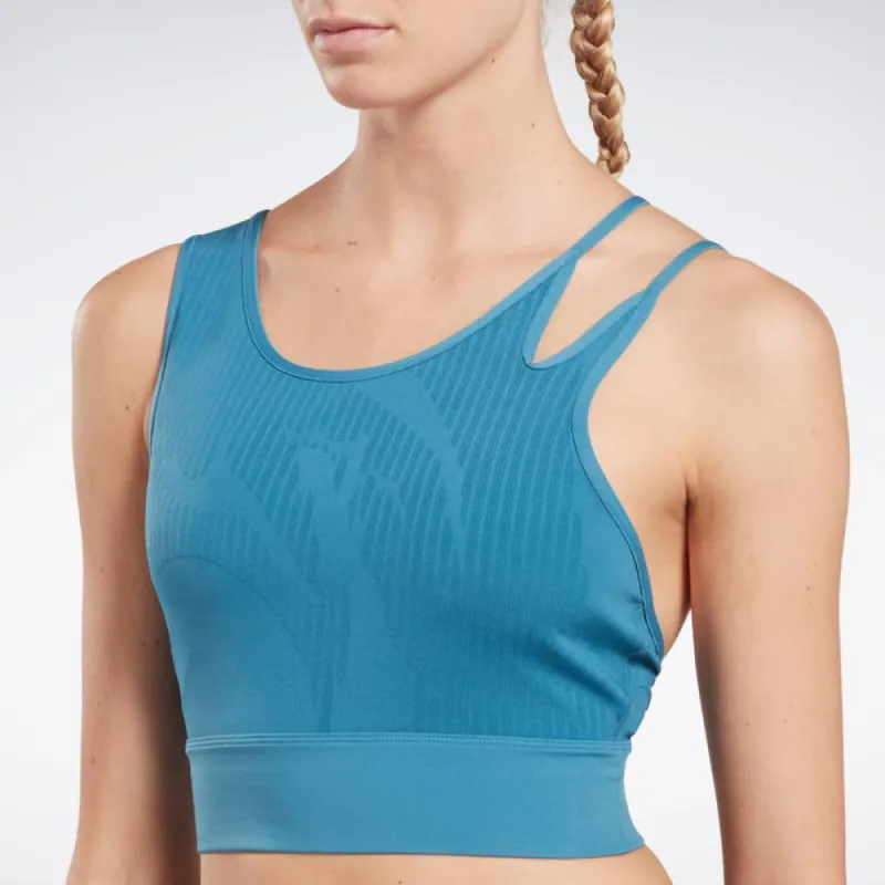 Reebok Apparel Women Seamless Training Crop Top STEBLU sold by Reebok