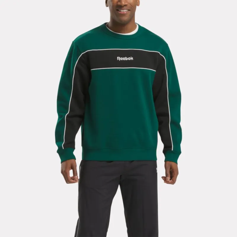 Reebok Apparel Men Team Tradition Crew Sweatshirt GREEN sold by Reebok