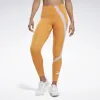 Reebok Apparel Women Workout Ready Vector Leggings PEAFUZ sold by Reebok