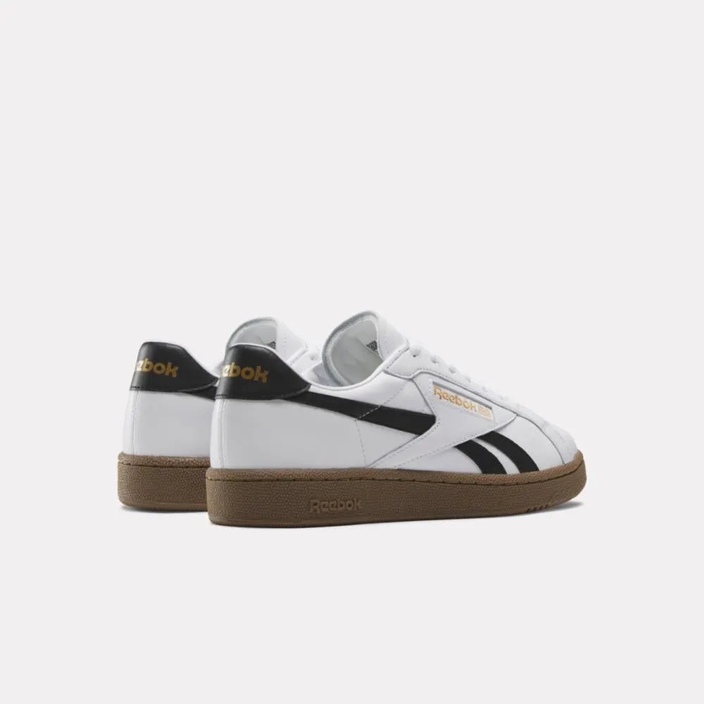 Reebok Footwear Men Club C Grounds UK Shoes WHITE/BLACK/GUM sold by Reebok product image thumbnail 3