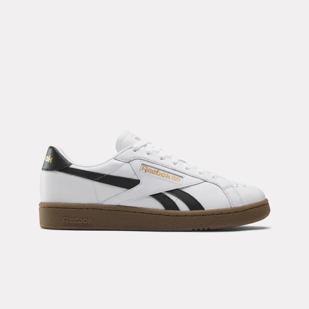 Reebok Footwear Men Club C Grounds UK Shoes WHITE/BLACK/GUM sold by Reebok