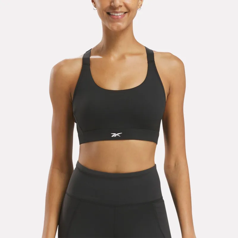 Reebok Apparel Women Lux High-Impact Bra BLACK made by Reebok