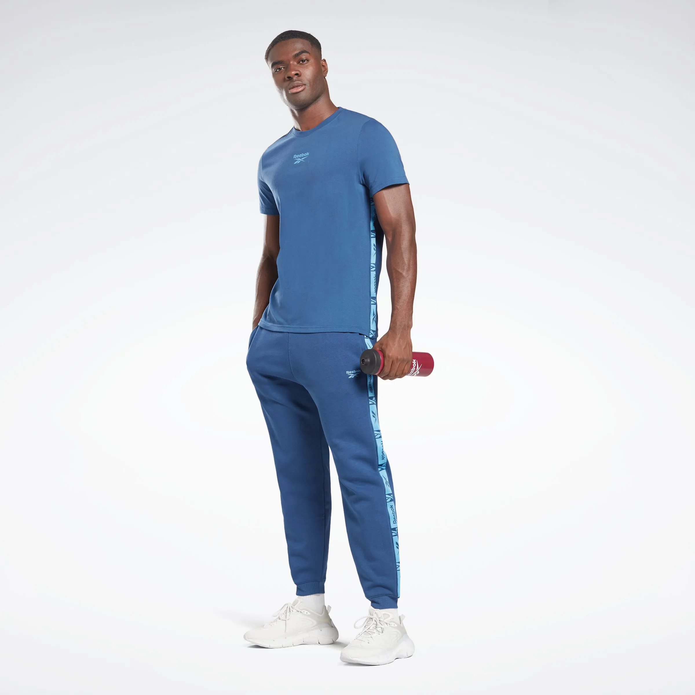 Reebok Apparel Men Training Essentials Tape Joggers Batblu sold by Reebok product image thumbnail 2