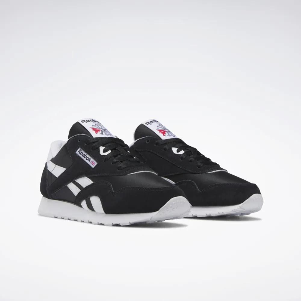Reebok Footwear Women Classic Nylon Shoes CORE BLK/FTWR WHT/FTWR WHT sold by Reebok product image thumbnail 3