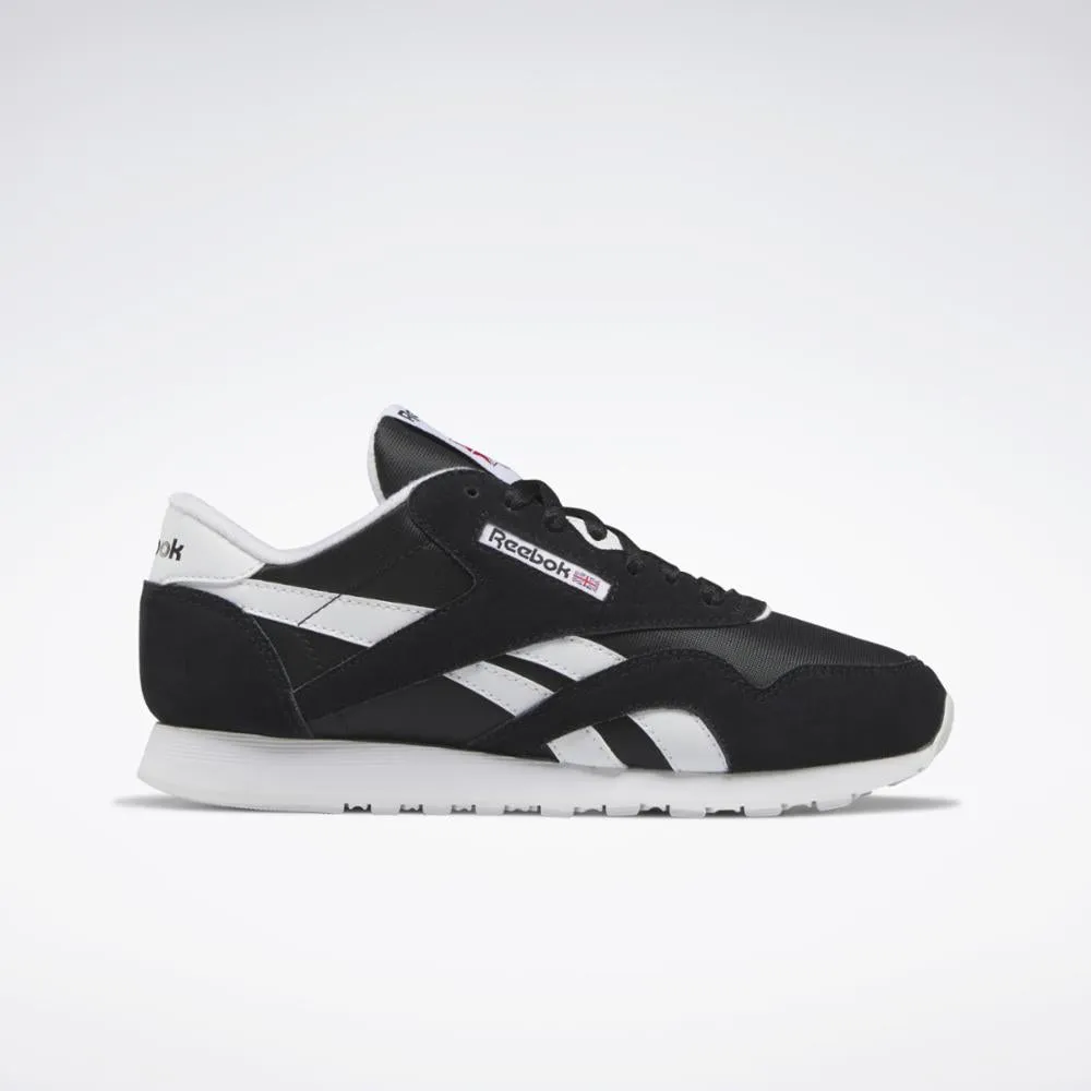Reebok Footwear Women Classic Nylon Shoes CORE BLK/FTWR WHT/FTWR WHT sold by Reebok