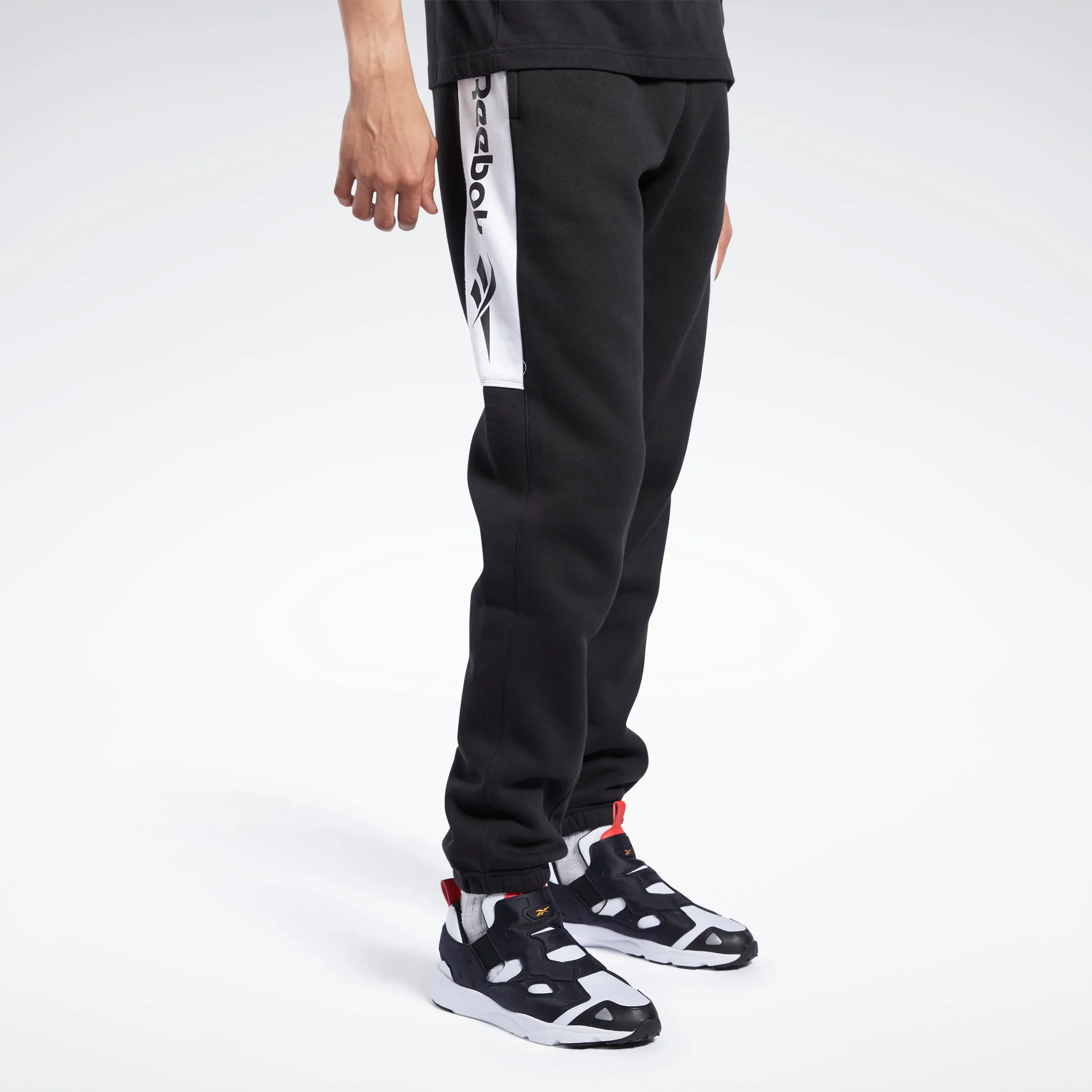 Reebok Apparel Men Classics Linear Pants Black sold by Reebok