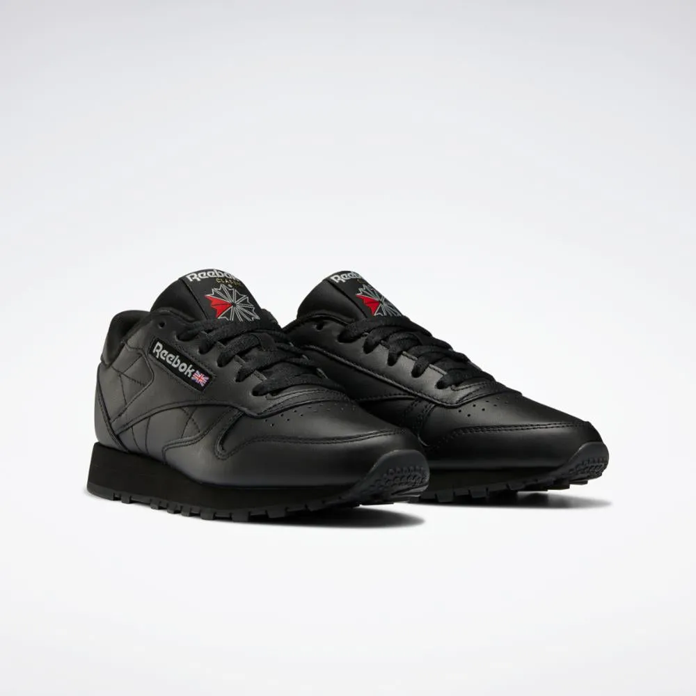 Reebok Footwear Women Classic Leather Shoes CORE BLK/CORE BLK/PURE GREY 5 sold by Reebok product image thumbnail 3