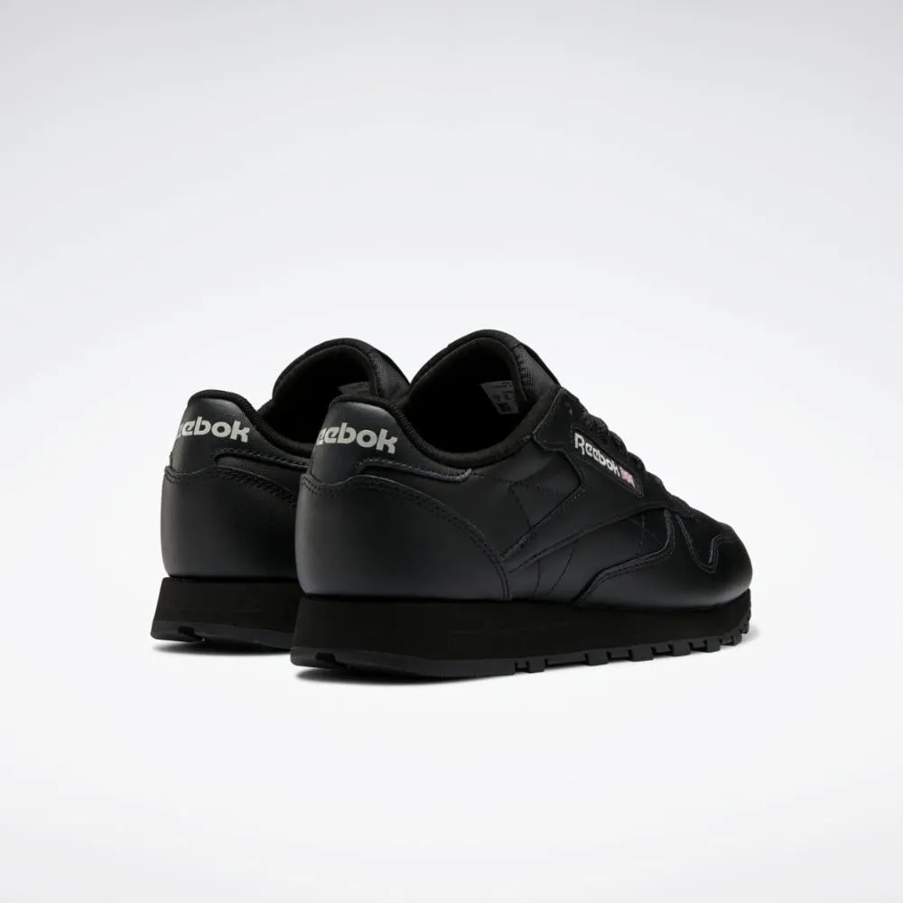 Reebok Footwear Women Classic Leather Shoes CORE BLK/CORE BLK/PURE GREY 5 sold by Reebok product image thumbnail 4
