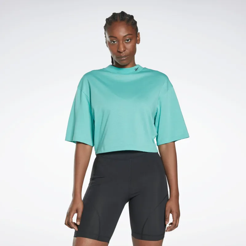 Reebok Apparel Women Myt Cutout T-Shirt Seclte sold by Reebok