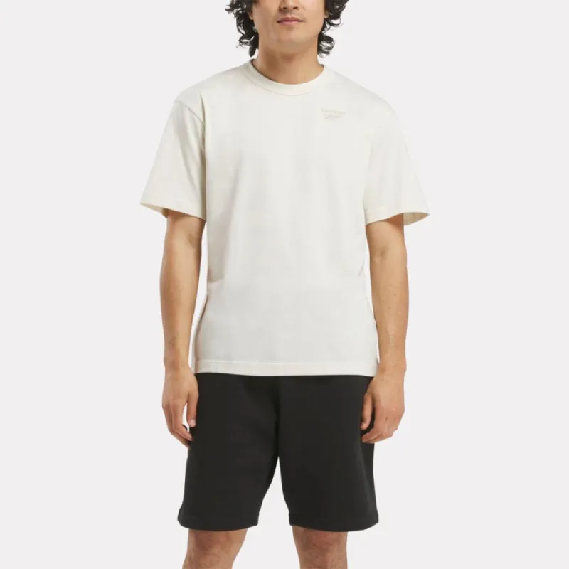 Reebok Apparel Men Back Vector Unearthed T-Shirt ALABASTER sold by Reebok