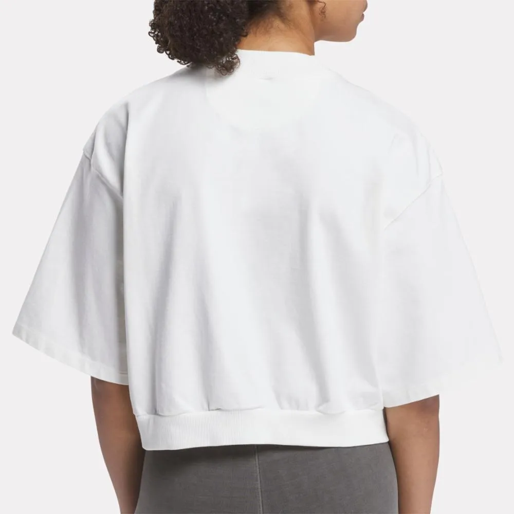 Reebok Apparel Women Reebok x ANINE BING T-Shirt CHALK sold by Reebok product image thumbnail 5