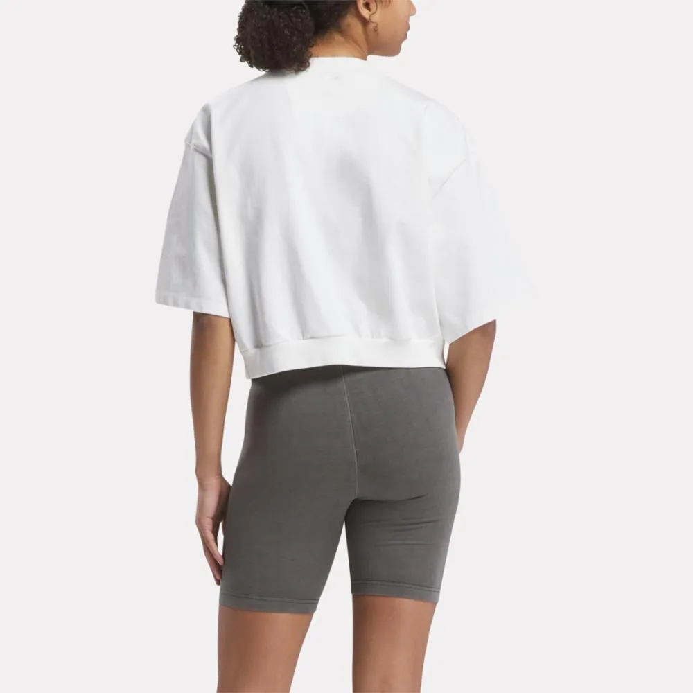 Reebok Apparel Women Reebok x ANINE BING T-Shirt CHALK sold by Reebok product image thumbnail 3