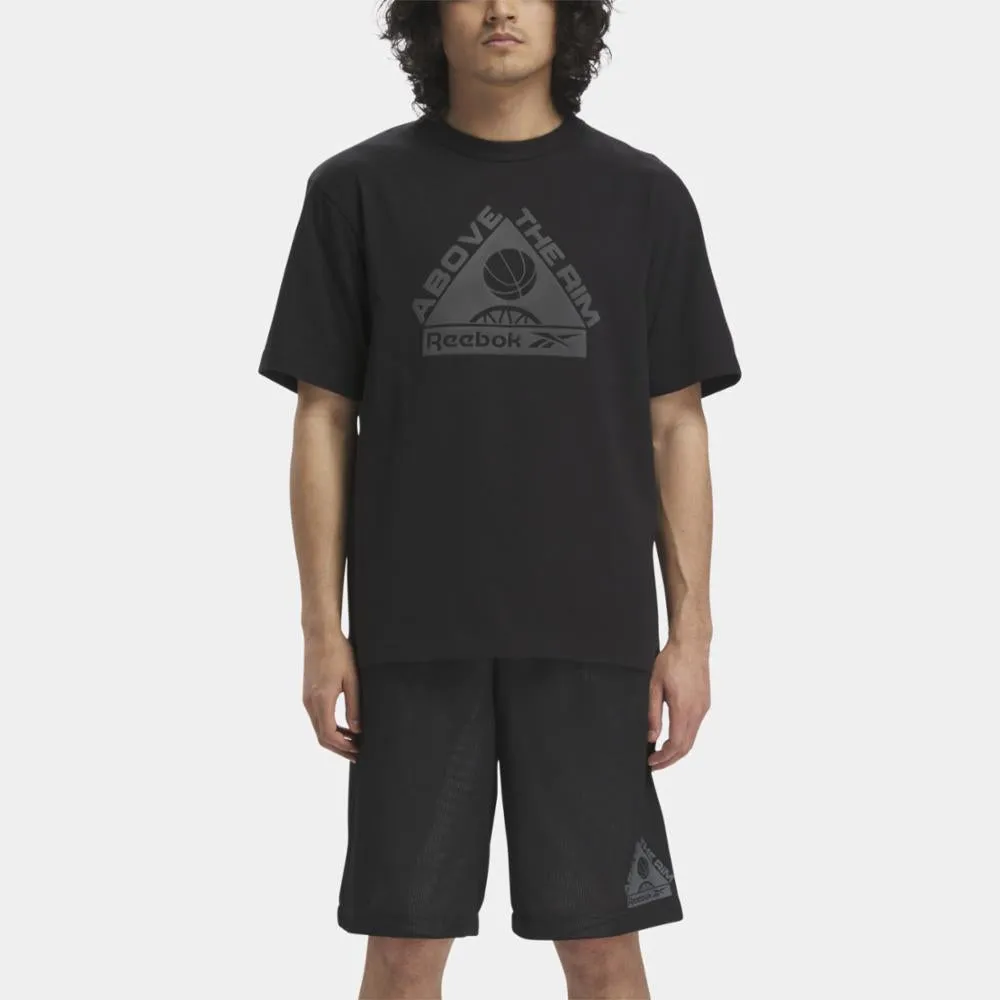 Reebok Apparel Men ABOVE THE RIM GRAPHIC T-SHIRT BLACK sold by Reebok