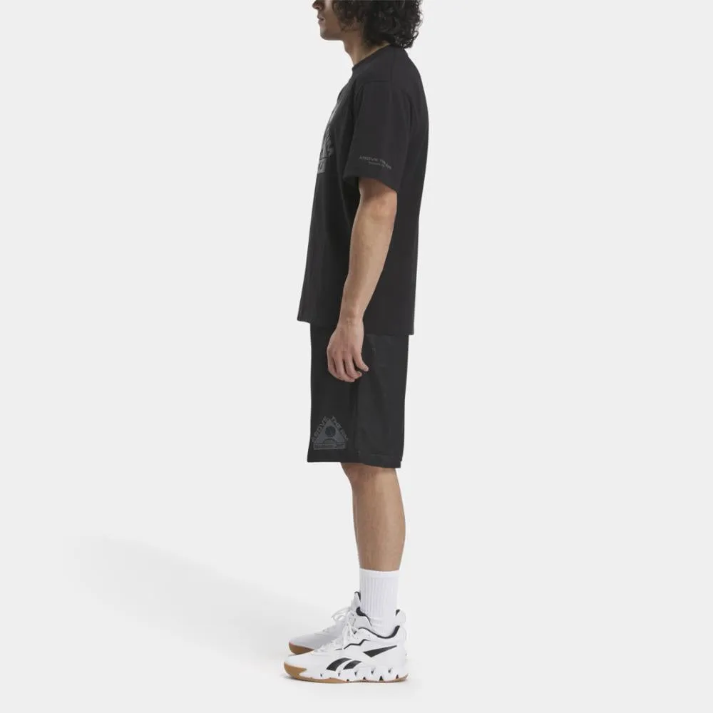 Reebok Apparel Men ABOVE THE RIM GRAPHIC T-SHIRT BLACK sold by Reebok product image thumbnail 2