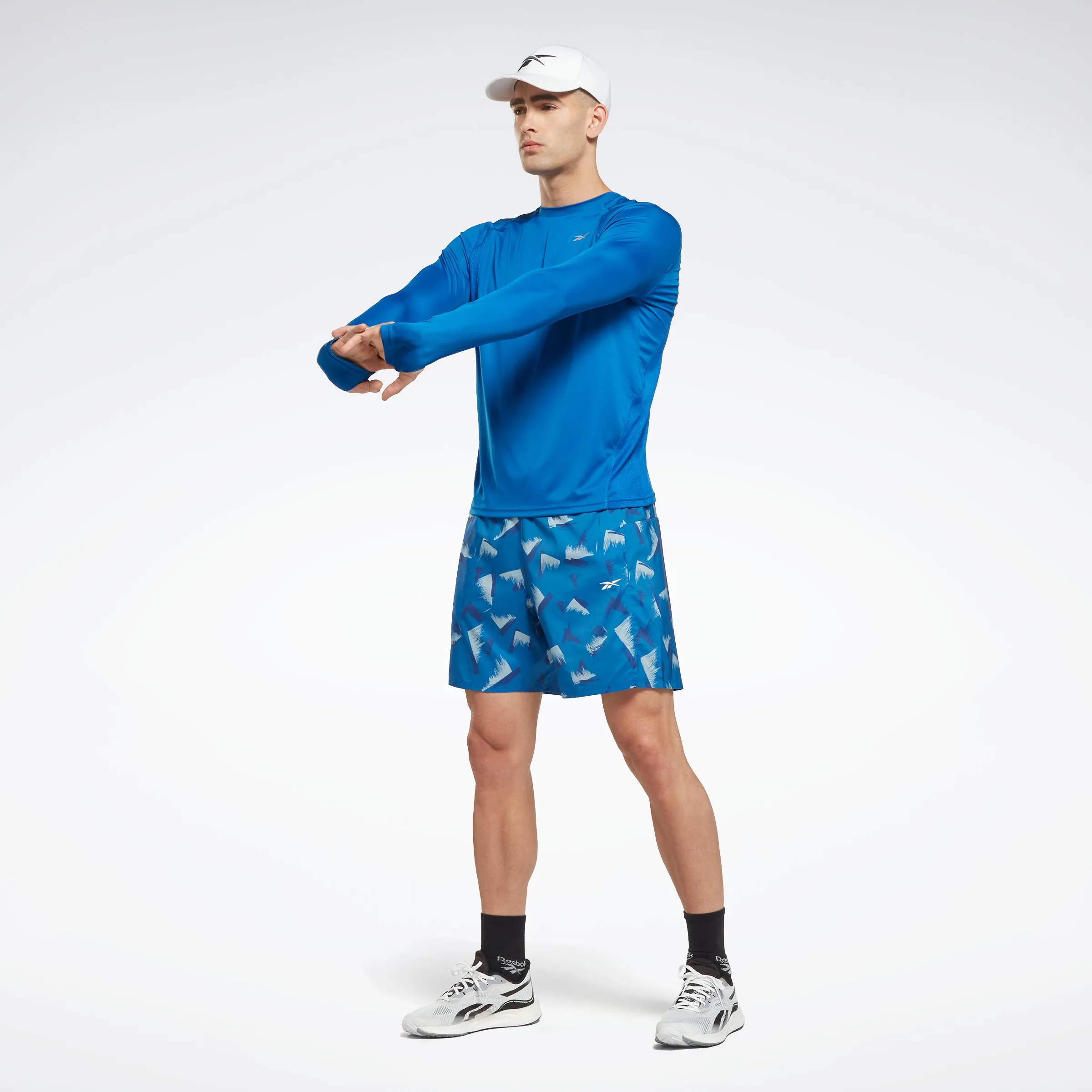 Reebok Apparel Men Running Long-Sleeve Top Vecblu sold by Reebok product image thumbnail 2
