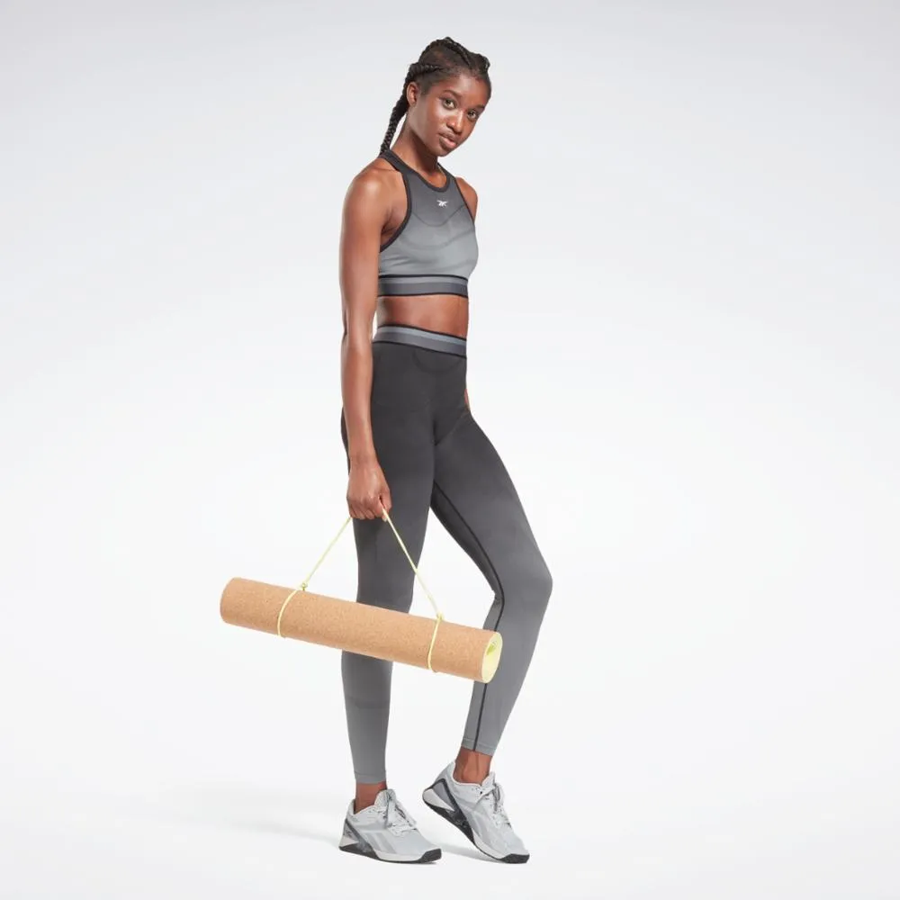 Reebok Apparel Women United By Fitness Seamless Crop Top BLACK/CDGRY6 sold by Reebok product image thumbnail 2