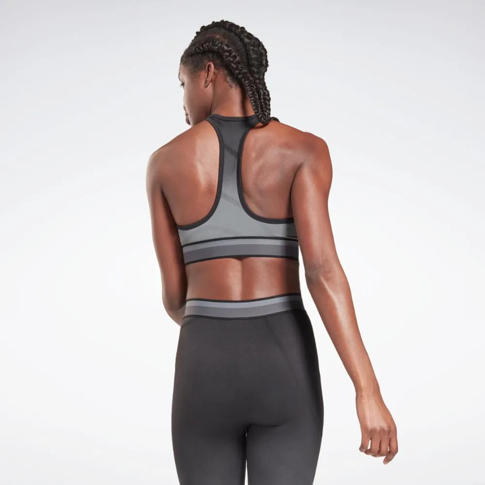 Reebok Apparel Women United By Fitness Seamless Crop Top BLACK/CDGRY6 sold by Reebok product image thumbnail 3