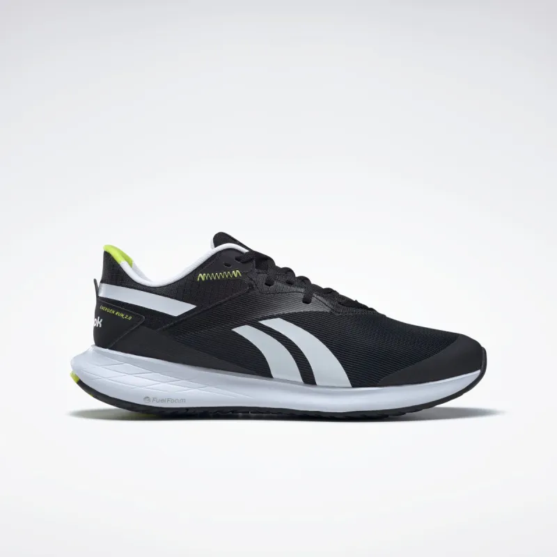 Reebok Footwear Men Energen Run 2 Shoes Cblack/Ftwwht/Aciyel sold by Reebok