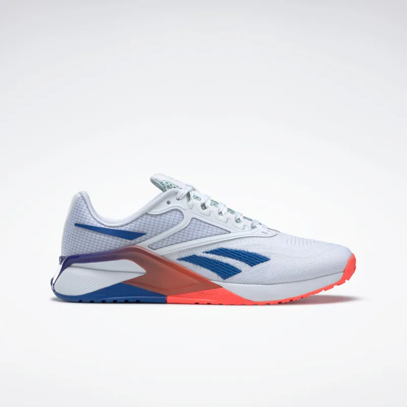 Reebok Footwear Men Reebok Nano X2 Shoes Ftwwht/Vecblu/Orgfla sold by Reebok