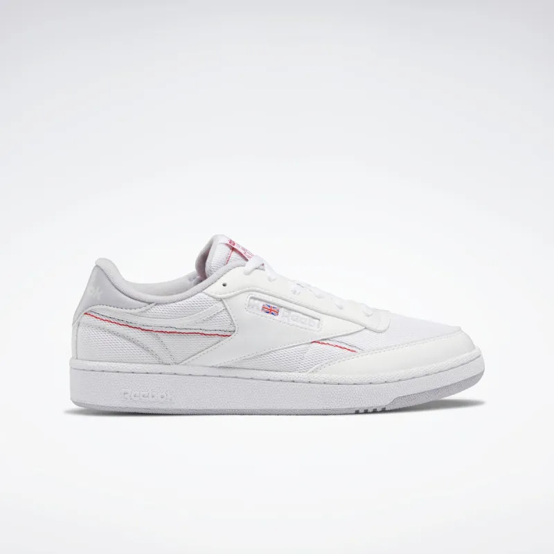 Reebok Footwear Men Club C 85 Shoes Ftwwht/Vecred/Cdgry2 sold by Reebok