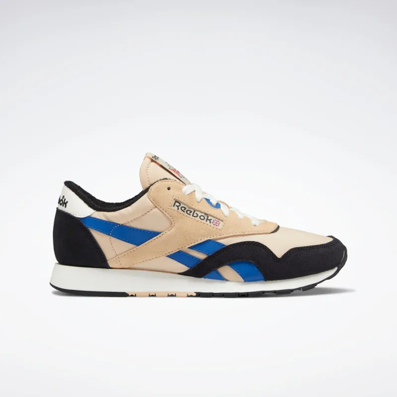Reebok Footwear Men Classic Nylon Vintage Shoes Weabei/Cblack/Vecblu sold by Reebok