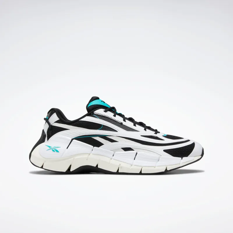 Reebok Footwear Men Zig Kinetica 2.5 Shoes Black/Ftwwht/Clatea sold by Reebok
