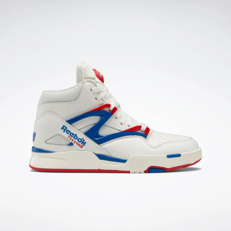 Reebok Footwear Men Pump Omni Zone Ii Shoes Chalk/Vecblu/Vecred sold by Reebok