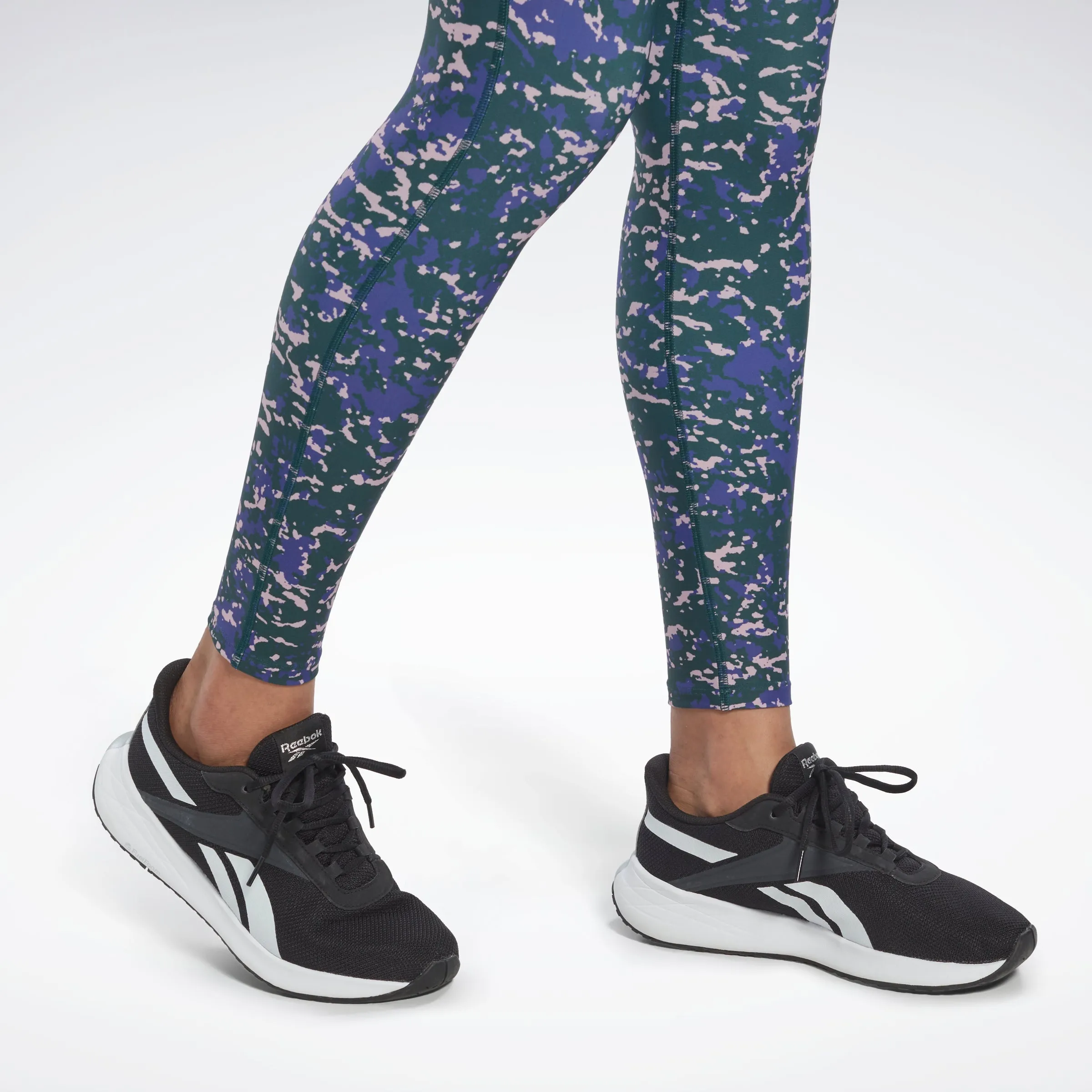 Reebok Apparel Women Lux 2.0 Speckle Modern Safari Leggings Forgrn sold by Reebok product image thumbnail 4