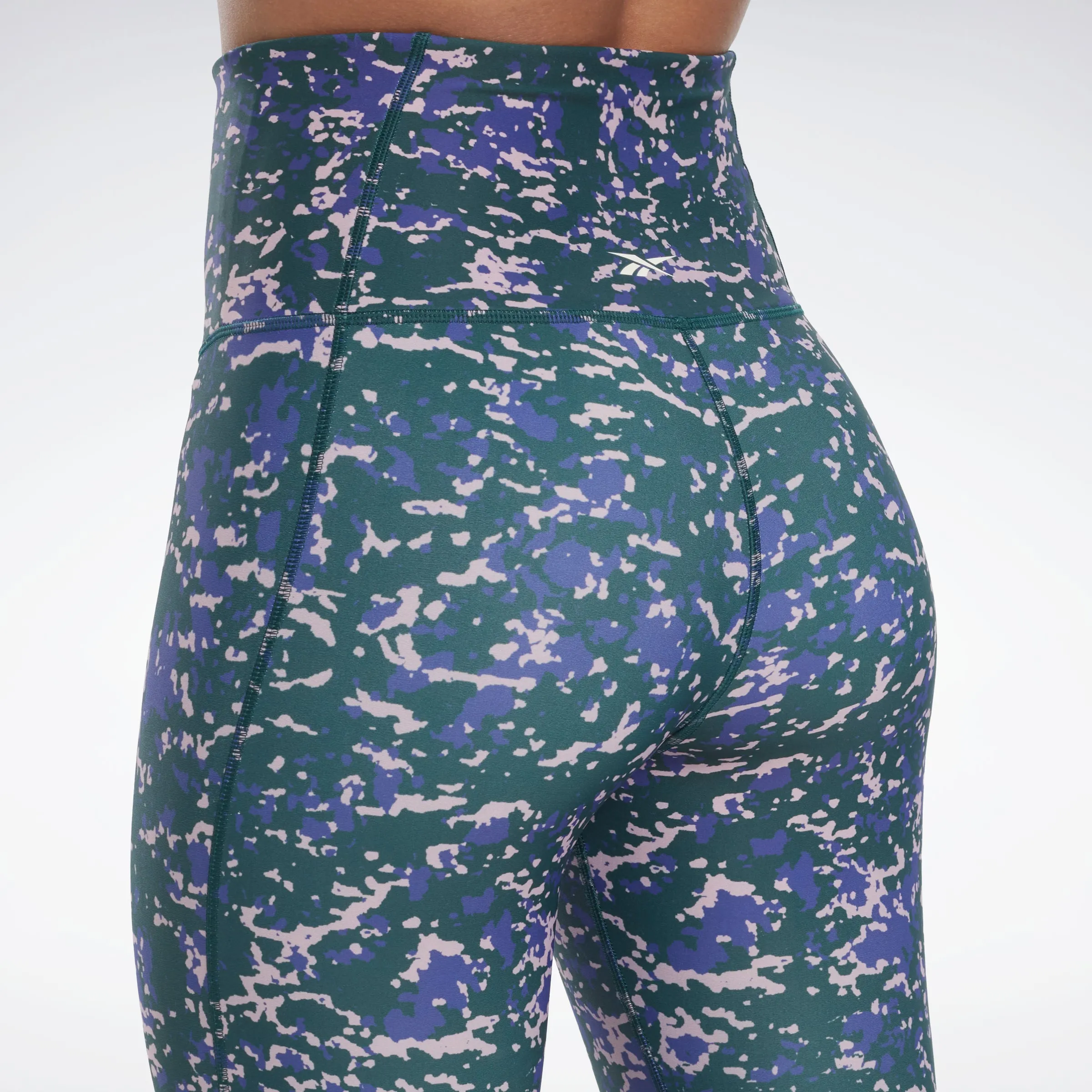 Reebok Apparel Women Lux 2.0 Speckle Modern Safari Leggings Forgrn sold by Reebok product image thumbnail 5