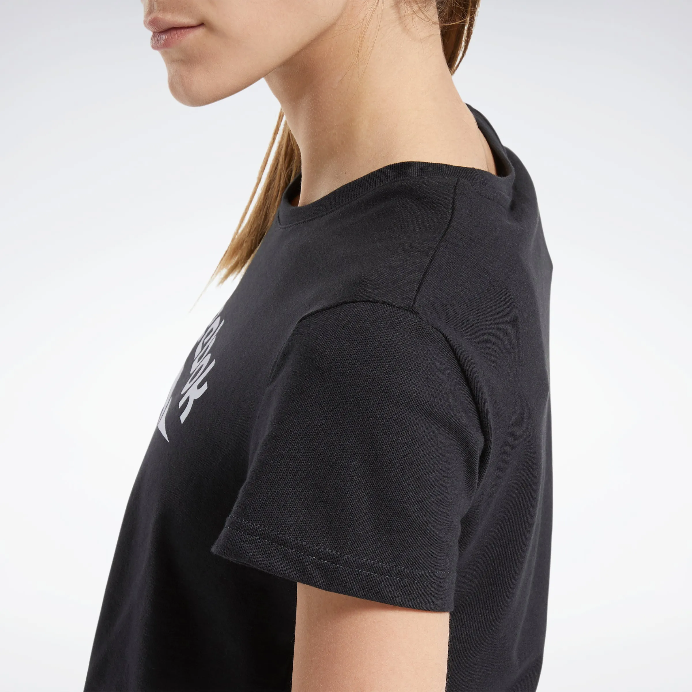 Reebok Apparel Women Classics Big Logo T-Shirt Black sold by Reebok product image thumbnail 4