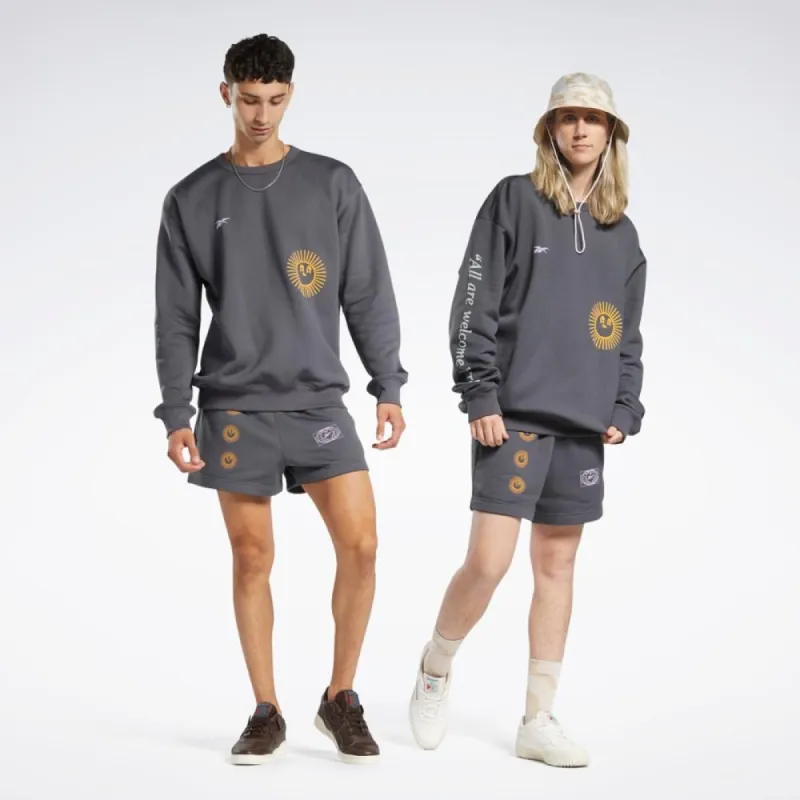 Reebok Apparel Men Classics Good Vibes Shorts PURGRY sold by Reebok