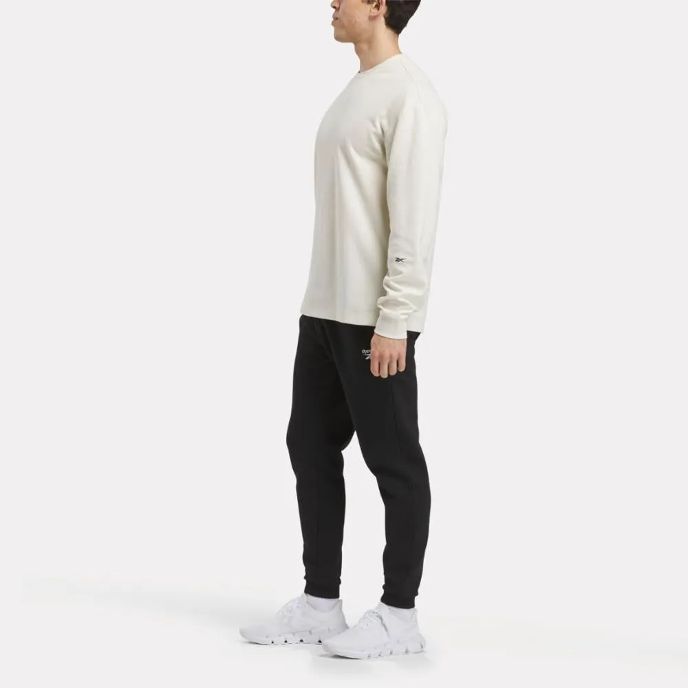 Reebok Apparel Men Active Collective Long Sleeve T-Shirt ALABASTER sold by Reebok product image thumbnail 2
