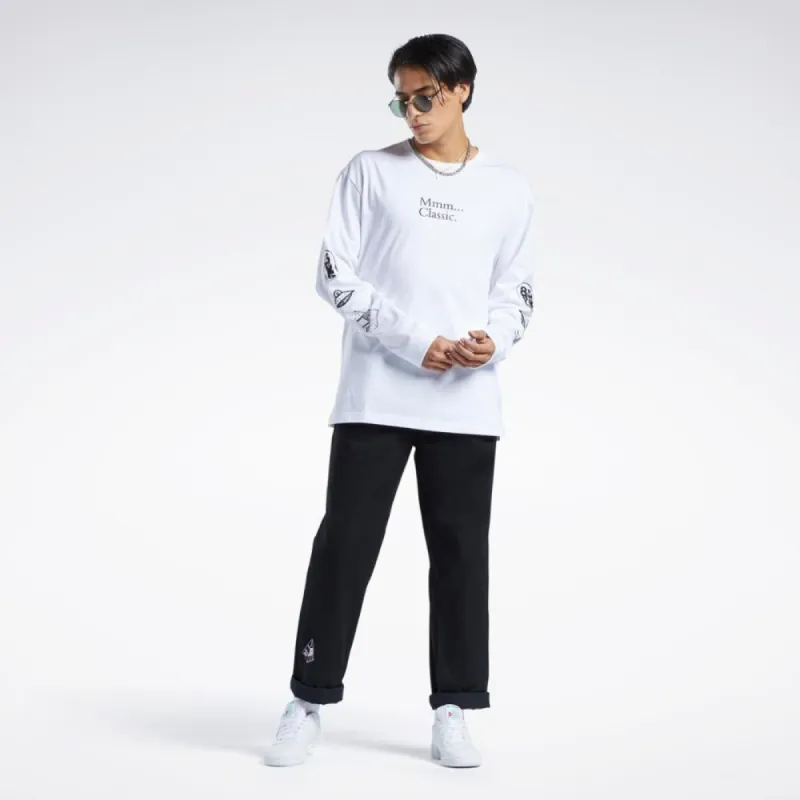 Reebok Apparel Men Classics Skateboard Trousers BLACK sold by Reebok